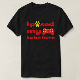 IK HEB MIJN GAME GESPECIEERD OM HIER grappig TE ZI T-shirt