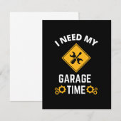 Ik heb mijn Garage tijd nodig (Voorkant / Achterkant)