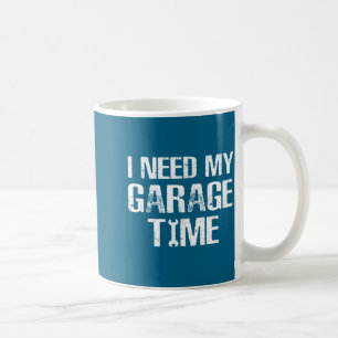 Ik heb mijn garage-tijd nodig Grappige reparateur Koffiemok