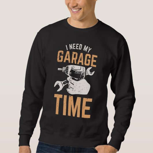 Ik heb mijn Garage tijd nodig Trui (Voorkant)