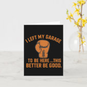 Ik heb mijn garage verlaten om hier te zijn, zodat kaart (Gele Bloem)