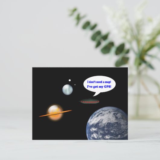 Ik heb mijn GPS Briefkaart (Staand voorkant)