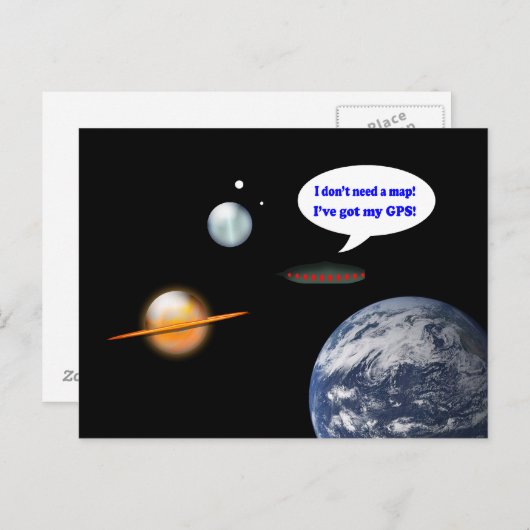 Ik heb mijn GPS Briefkaart (Voorkant / Achterkant)