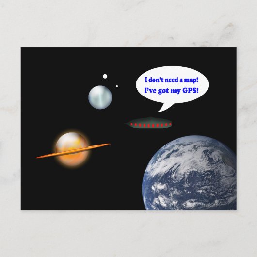 Ik heb mijn GPS Briefkaart (Voorkant)