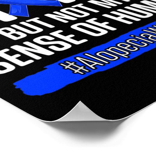 Ik heb mijn haar verloren, maar niet mijn gevoel v poster (Hoek)