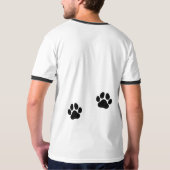 Ik heb mijn hond hier! Aangepaste foto T-shirt (Achterkant volledig)