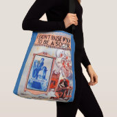 Ik heb mijn jongen niet opgewekt om muziek van een crossbody tas (Dichtbij)