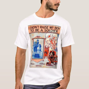 Ik heb mijn jongen niet opgewekt om muziek van een t-shirt
