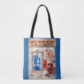 Ik heb mijn jongen niet opgewekt om muziek van een tote bag (Voorkant)