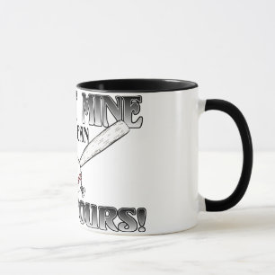 Ik heb mijn....Kick Yours Softball Mok