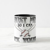 Ik heb mijn....Kick Yours Softball Mok (Midden)