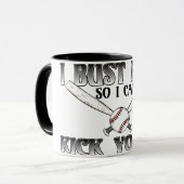 Ik heb mijn....Kick Yours Softball Mok (Voorkant links)