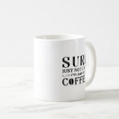 Ik heb mijn koffie gehad koffiemok (Voorkant rechts)
