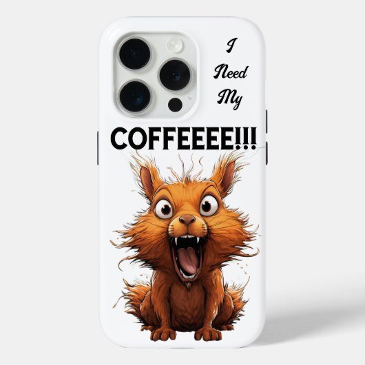 Ik heb mijn koffie nodig Case-Mate iPhone case (Achterkant)