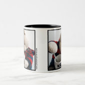 Ik heb mijn KOFFIE nodig! -Mok Tweekleurige Koffiemok (Center)