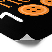 Ik heb mijn leraren Buttonnen 100 dagen plezier sc Poster (Hoek)