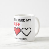 IK HEB MIJN LEVEN GEWEEST! KOFFIEMOK (Voorkant rechts)