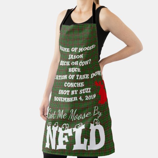 Ik heb mijn losgeld van Newfoundland, aangepast sc Schort (Insitu)