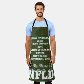 Ik heb mijn losgeld van Newfoundland, aangepast sc Schort (Gedragen)