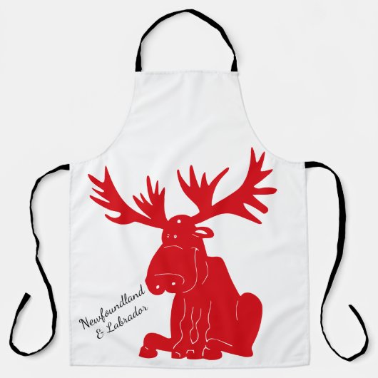 Ik heb mijn losgeld van Newfoundland, aangepast sc Schort (Voorkant)