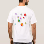 Ik heb mijn marmeren verloren. t-shirt (Achterkant)