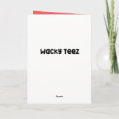 Ik heb mijn match Kaart ontmoet (Achterkant)