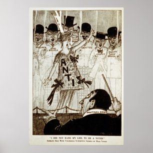 Ik heb mijn meisje niet opgevoed om kiezer te word poster