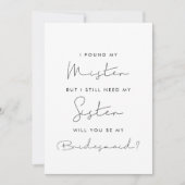 Ik heb mijn meneer gevonden, maar ik heb nog steed kaart (Voorkant)