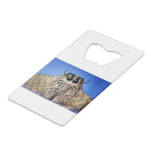 Ik heb mijn ogen op je! creditkaart flessenopener (Achterkant Gekanteld)