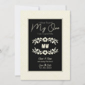 Ik heb MIJN ONE Tribal African Wedding gevonden Save The Date (Voorkant)