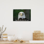 Ik heb mijn oog op jou, eenogige Poster (Keuken)