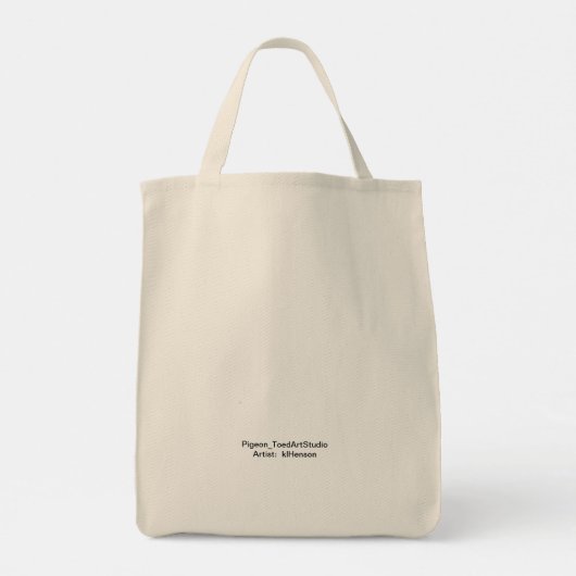 Ik heb mijn oog op jou! tote bag (Achterkant)