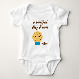 Ik heb mijn pants Chocolate Chip Cookie geprikt Romper