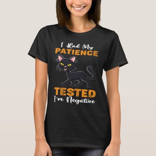 Ik heb mijn patiënt laten testen... ik ben een neg t-shirt (Voorkant)