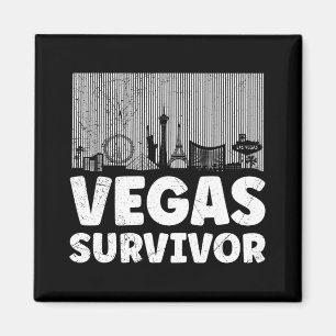Ik heb mijn reis naar Las Vegas overleefd Magneet