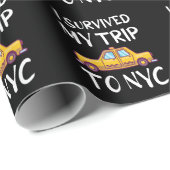 Ik heb mijn reis naar NYC overleefd Cadeaupapier (Rol Hoek)