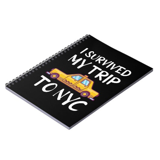 Ik heb mijn reis naar NYC overleefd Notitieboek (Linkerzijde)