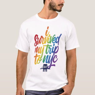 Ik heb mijn reis naar nyc overleefd shirt