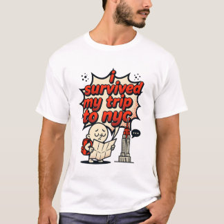 Ik heb mijn reis naar nyc overleefd shirt