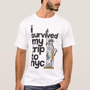 Ik heb mijn reis naar nyc overleefd shirt