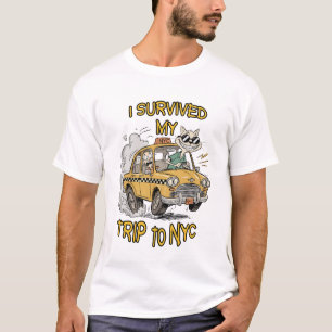 Ik heb mijn reis naar NYC overleefd T-shirt