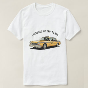 Ik heb mijn reis naar NYC taxi grafisch leuk overl T-shirt