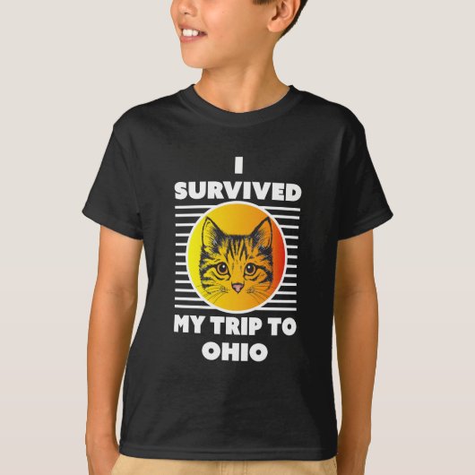 Ik heb mijn reis naar Ohio T-Shirt overleefd (Voorkant)