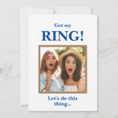 Ik heb mijn ringkleurpalet bruidsmeisje voorstel K Kaart (Voorkant)