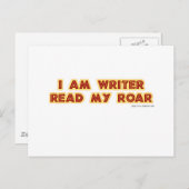 Ik heb mijn roer gelezen. briefkaart (Voorkant / Achterkant)