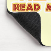 Ik heb mijn roer gelezen. muismat (Hoek)