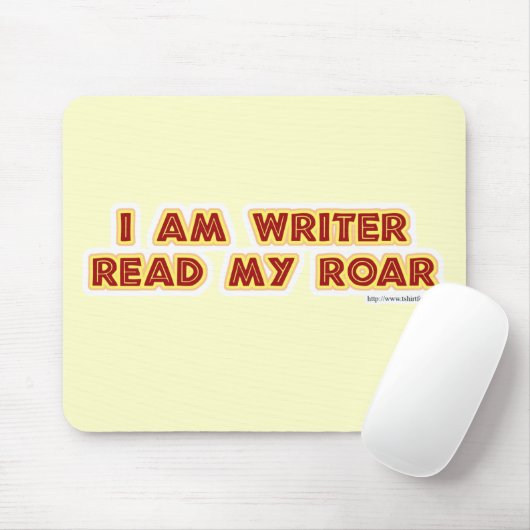 Ik heb mijn roer gelezen. muismat (Met muis)