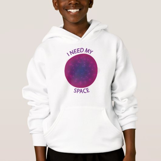 Ik heb mijn ruimte nodig kids T-Shirt (Voorkant)