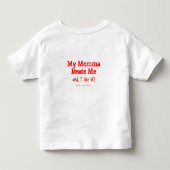 Ik heb mijn slag vandaag. kinder shirts (Achterkant)