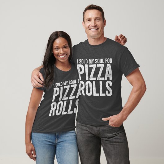 Ik heb mijn soep verkocht voor Pizza Rolls grappig T-shirt (Unisex)